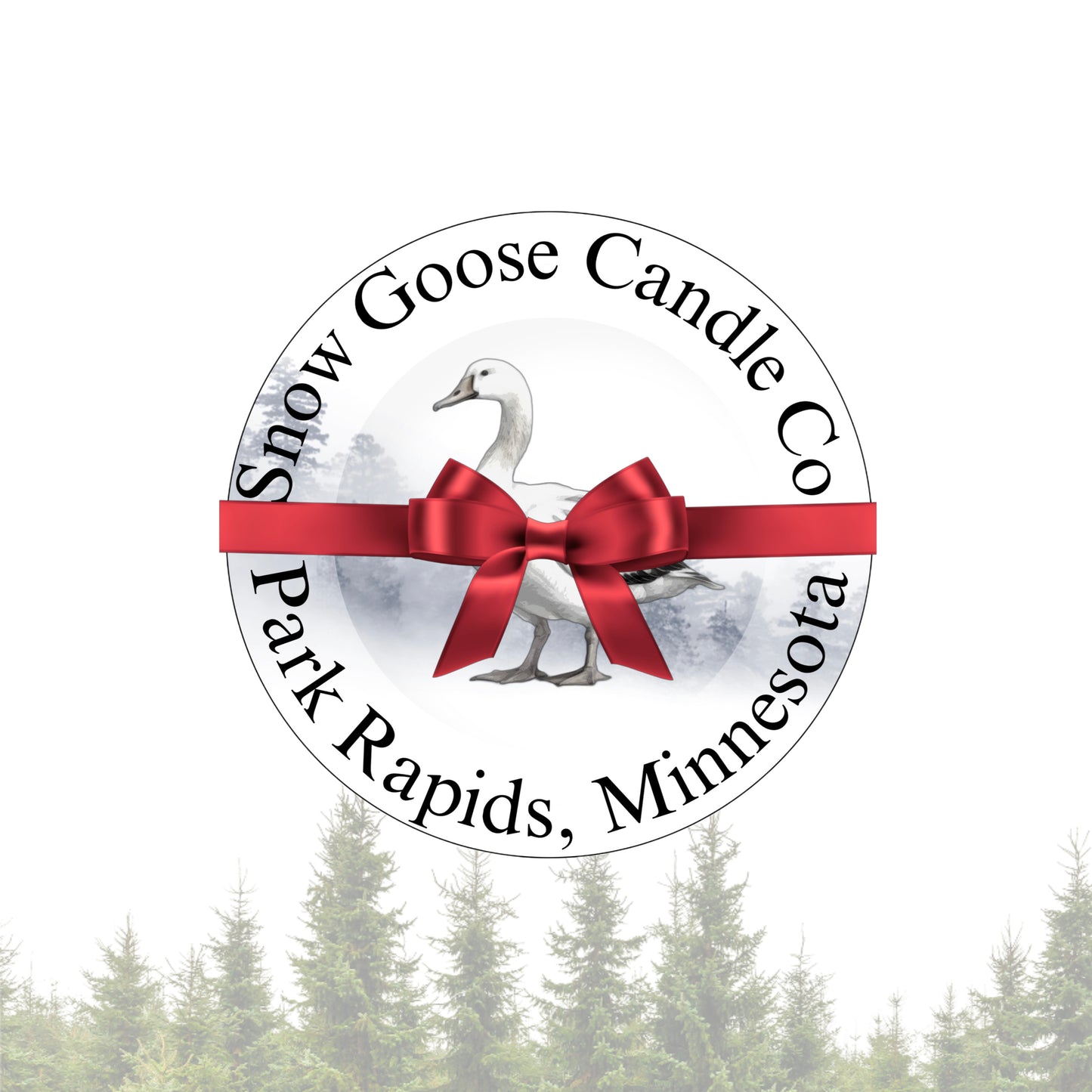 Holiday 8 oz Snow Goose Candle: Butter Cream