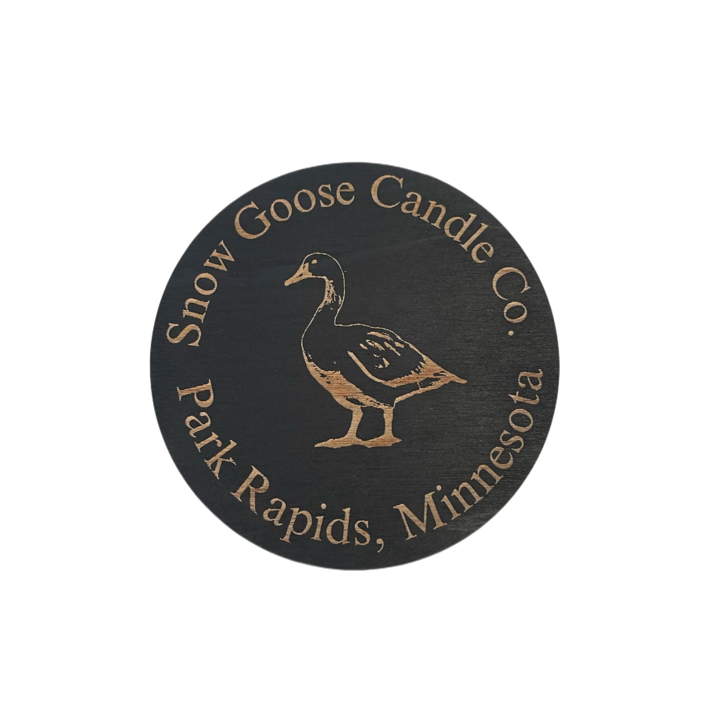 10 oz Contemporary Snow Goose Candle