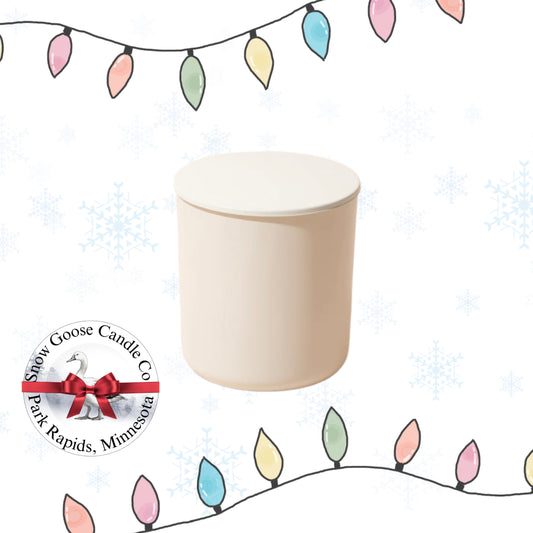 Holiday 8 oz Snow Goose Candle: Butter Cream